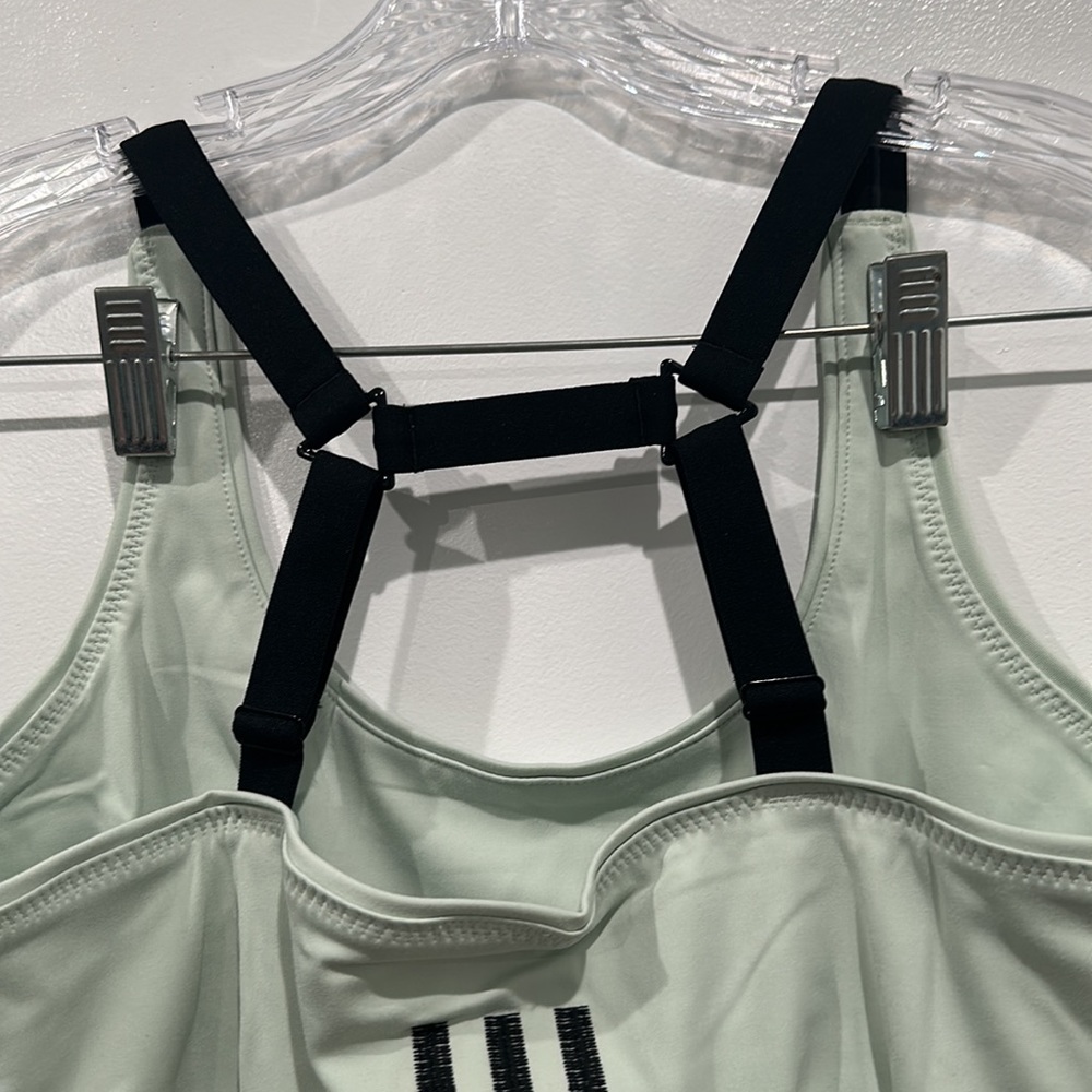 Adidas PARLEY RUN FOR THE OCEANS CROPPED TANK TOP Size L - Picture 9 of 15